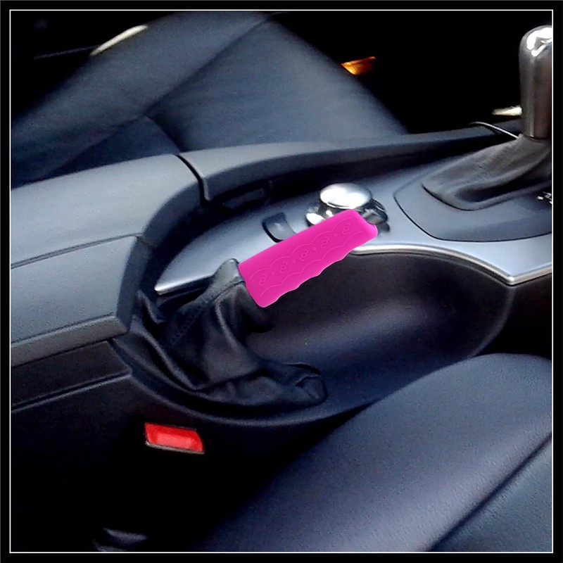 Funda Protectora de Silicona para Freno de Mano para Coche,