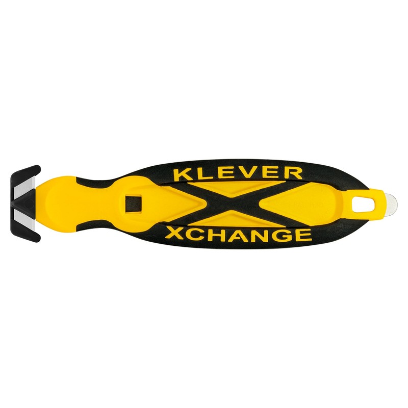 Klever X-Change, KCJ-XC-B, Safety Cutter, 6-1/2 in., Black/Blue