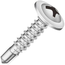 Yamahiro Drill Bis SUS410 Stainless Steel (Pacipate) Jack Point Modo Truss 0.2 x 2.8 inches (5.0 x 70 mm), SMJB70, Pack of 100