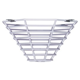 Safety Technology International, Inc. STI-9609 Steel Web Stopper, 9 Gauge Corrosion Resistant Polyester Coated Cage, with High Profile, Flush Mount, 4.6" Depth