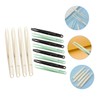 CAXUSD 12pcs Precision Tweezers for Jewelry Making and Diy Projects