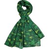 GFM® Women's Christmas Theme Print Scarf (CHRISSCF-3) (Christmas Trees -