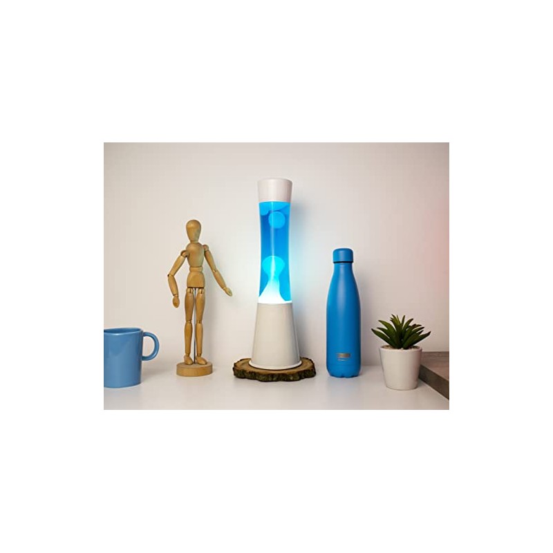 ITOTAL - Lamp with Internal Movement of Colored Bubbles/Colorful Flow
