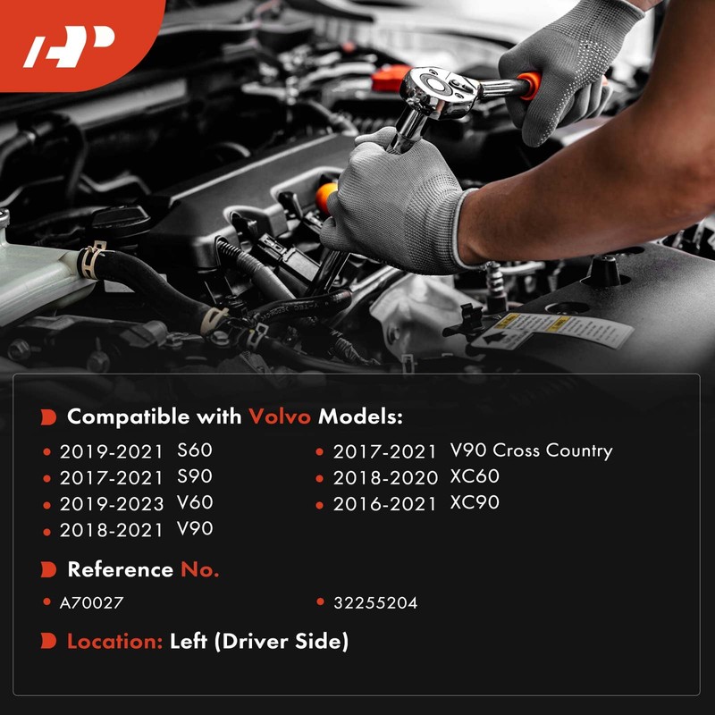 A-Premium Left Engine Motor Mount Compatible with Volvo XC60 2018-2020,