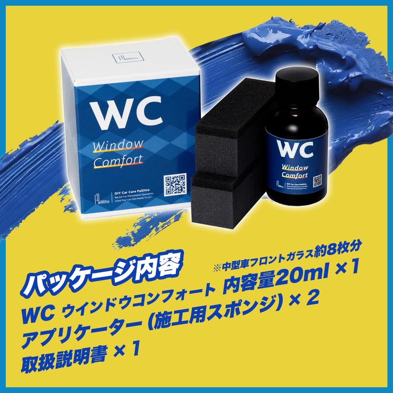 DIY Car Care Pallitto WC Window Comfort