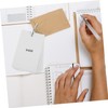 TEHAUX DIY Blank Flash Cards Paper Note Cards for Revision