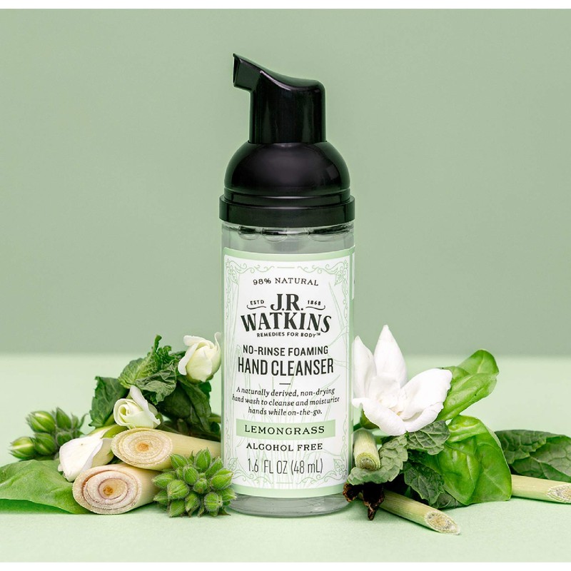 J.R. Watkins No-Rinse Foaming Hand Cleanser – Hand Soap in