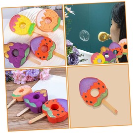 TOVINANNA Fruit-flavored Bath 4 Pack Natural Bath Salt for Boys and Girls Gentle on Skin Present