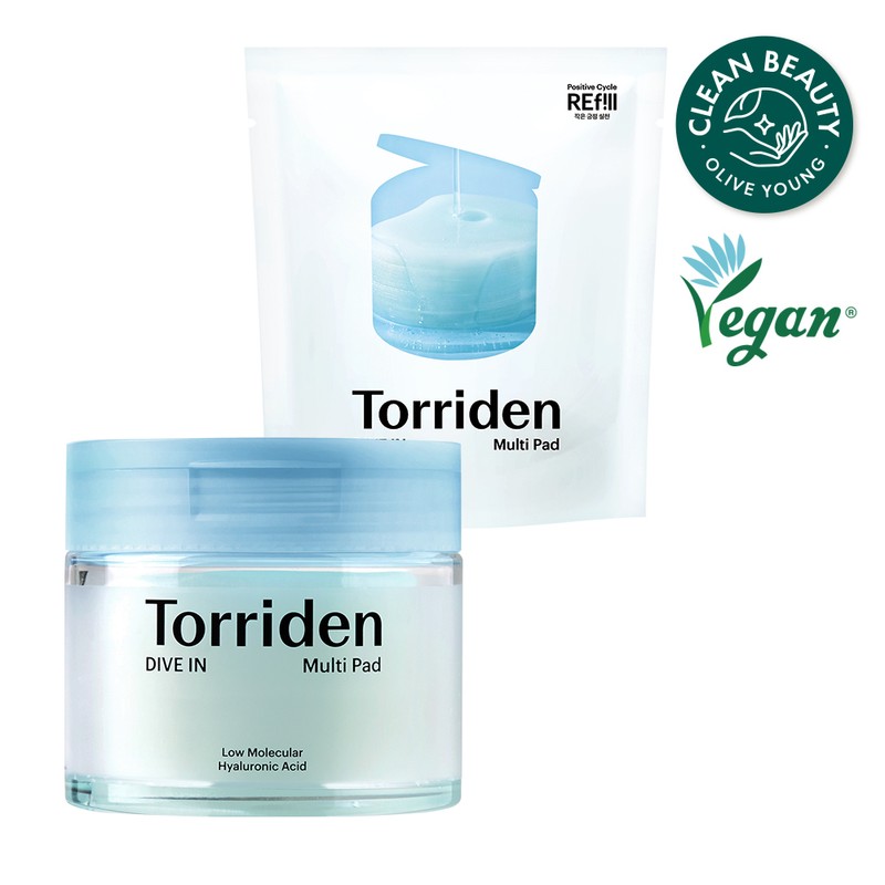 Torriden Dive In Low Molecular Hyaluronic Acid Multi Pad 80P