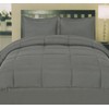 Sweet Home Collection 7 Piece Bed-in-A-Bag Solid Color Comforter &