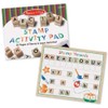 MELISSA & DOUG Wooden ABC Activity Stamp Set, 1 EA