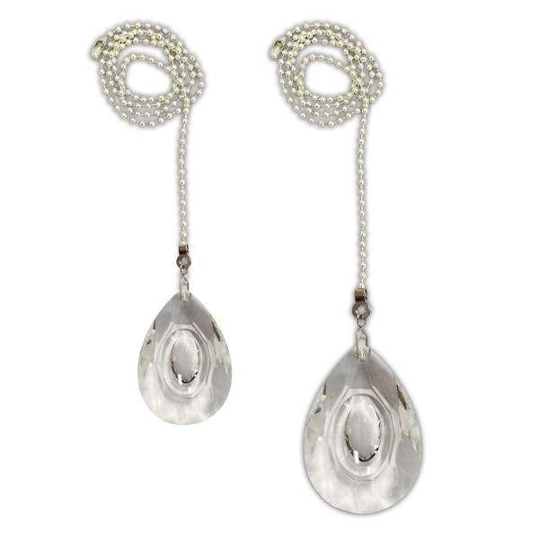 Royal Designs Celling Fan Pull Chain Beaded Ball Extension Chains