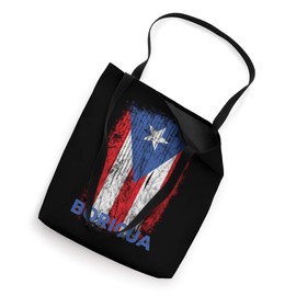 Puerto Rico Flag Patriot Resiste Boricua Taino La Borinquena Tote Bag