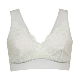 Wacoal Maternity MMS165 MMS145 Women's Half-Top, Dressy Night-Up Bra - Prenatal and Postpartum Wireless, Reduces Side Flow During Side Sleeping,, GY2