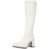 Rubie's Costume Secret Wishes Go-Go Boots, White, Large