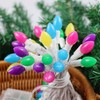 HUGSVIK Easter Lights Battery Operated, 50 LED 17FT Easter Pastel