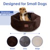 AMERICAN KENNEL CLUB Round Plush Dog Bed - 20" Cozy