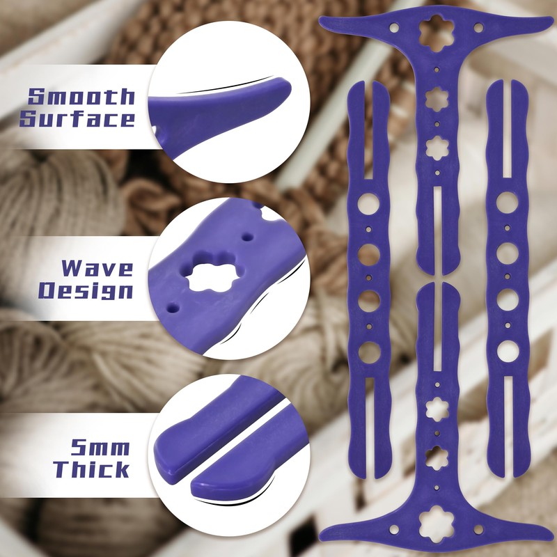 UPTTHOW 1, 1.5 & 2 Yard Adjustable Niddy Noddy for
