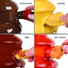 Nostalgia 3 Tier Electric Chocolate Fondue Fountain Machine for Parties