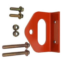 093-1000-00 Tough 1/4" Thick Bolt on Tow Hitch Fits Bad Boy MZ, MZ Magnum, ZT, CZT, & Maverick (Extreme Heavy Duty - Versatile Chain Slot