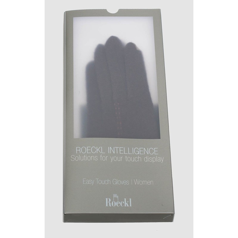 Roeckl Damen Sportive Touch Woman Handschuhe, Schwarz (Black 000), 8