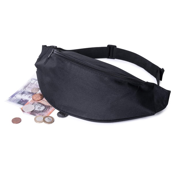 Strong Quality Waist Pack/Bum Bag/Travel Pack/Festival Money Belt Pouch/Holiday Wallet Belt Max to 120 cm