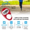 iGANK Simple Walking Pedometer Step Counter for men women kids