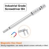 sourcing map 5pcs Hex Head Wrench Drill Bit 3mm (H3)