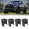 4Pcs Parking Assist Sensor Bezels,KIMISS ABS Front Rear Parking Aid