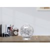 Exerz Money Box Globe/Piggy Bank, Diameter 16cm, Contemporary Metal-looking, Stainless