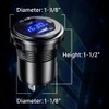 GOBGOD USB C Car Charger Socket 12V/24V USB Outlet, 45W