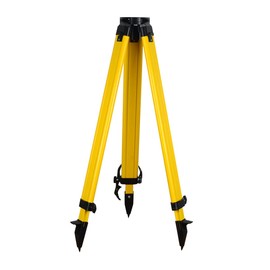 Telescopic Leg Tripod Instrument, Heavy Duty Aluminum Surveying Tripod for Surveying Construction with 5/8 Inch 11 Thread Flat Head for Total Station, Theodolite, Automatic Level-Tk1015