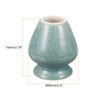 sourcing map Ceramic Chasen Stand 70mm Matcha Whisk Holder Teas