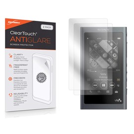 BoxWave Screen Protector Compatible with Sony NW-A55 - ClearTouch Anti-Glare (2-Pack), Anti-Fingerprint Matte Film Skin for Sony NW-A55