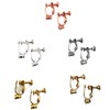 Clip Ohrringe Adapter Ohrclips Konverter Ohrring Clips siber rosegold gold
