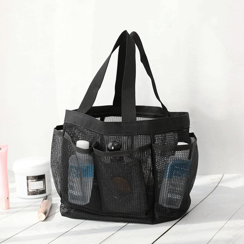 FUYGRCJ Mesh Shower Caddy Tote, Quick Dry Portable Tote Hanging