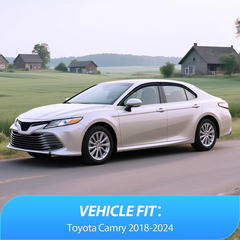 Nilight Window Rain Guards for Toyota Camry 2018 2019 2020