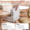KOVOSCH Under Shelf Basket, 15" Metal Under Shelf Storage, Space