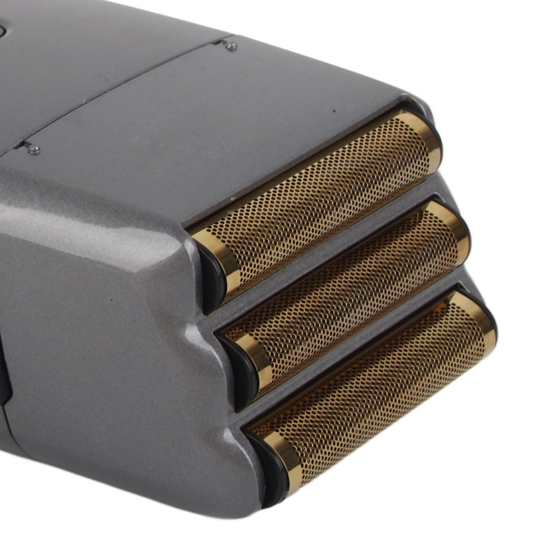 Electric Hair Clipper Rechargeable 3 Foil Head Powerful LED Display