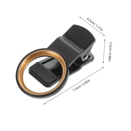 SHOWERORO Portable Phone Lens Clamp Lightweight Accessory for Photography Fit for All Smartphones Robust Build for Use Accommodates Lenses for Photographers