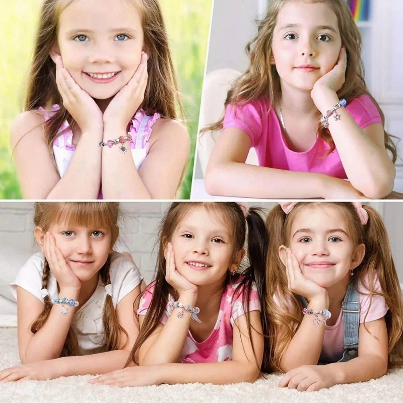 Kit Para Hacer Pulseras Diy Fabricación De Joyas Para Niñas