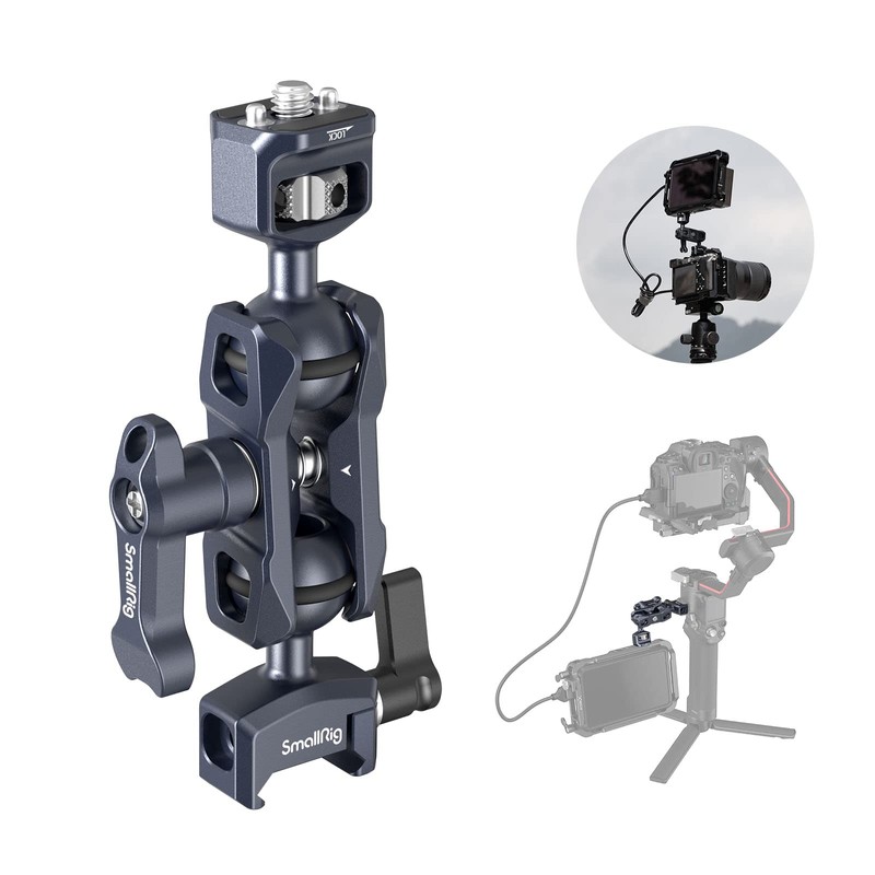 SmallRig Dual Ball Head Magic Arm (with 1/4”-20 Screw and