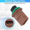 INFINAUTO 2pcs Turn Signal Socket Connector Kit for Jeep Grand