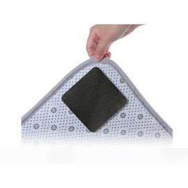 Vestomeli 6 pcs Grippers of Rug Pad, Non-Slip Carpet Gripper