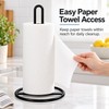 Freestanding Paper Towel Holder for Kitchen – Easy-Access Countertop Roll