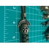 Sparrow’sEDC Keychain or knife lanyard Skull Aztec Bead