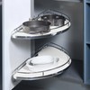 Innconee 2 Pieces 27 Inch Lazy Susan Shelf Liner Non
