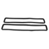 2pcs Car Defender Bulkhead Vent Seal Rubber Decoration Accessory Fit