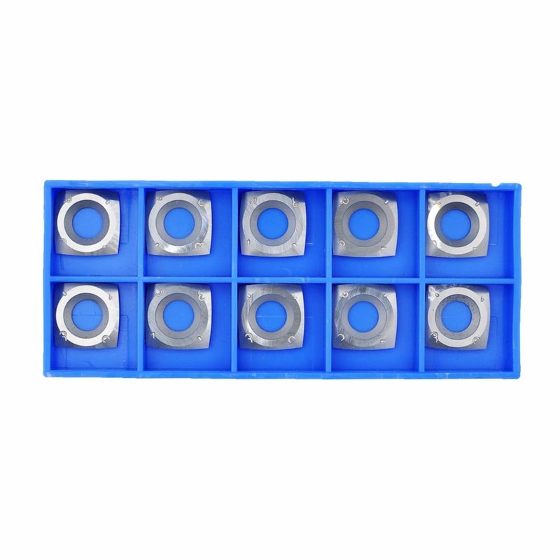 CDBP Woodturning NA 14x14x2.0mm Square Carbide Insert Cutter Negative Rake