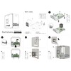 ElectroCookie Raspberry Pi 4 Case, Aluminum Mini Tower Case with